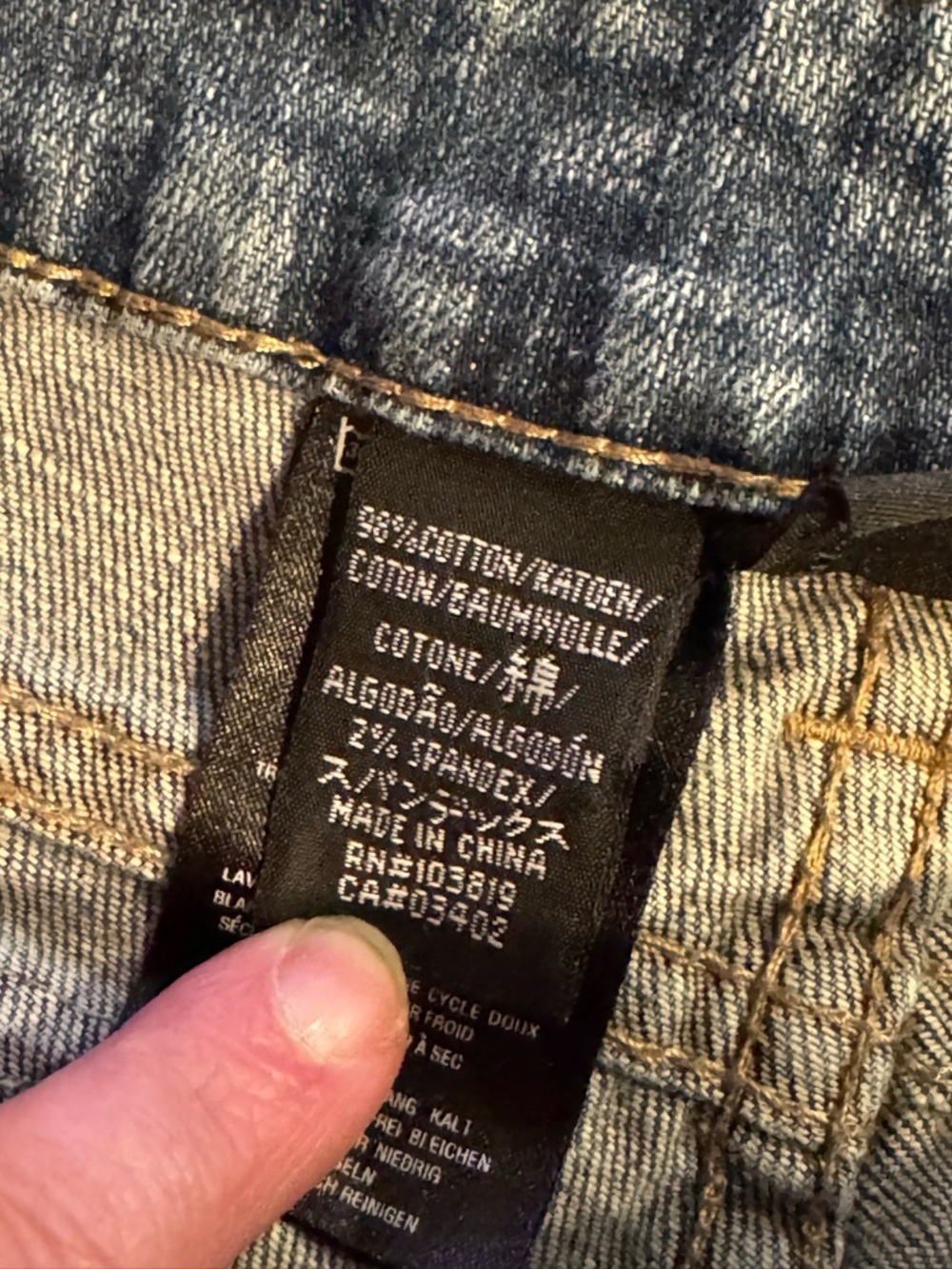Vintage Harley-Davidson Jeans Womens 6 Petite Y2K Embroidered - Picture 7 of 7